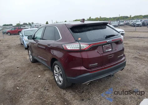 2017 Ford Edge Titanium z USA, uszkodzony, nr VIN 2FMPK4K86HBC28769